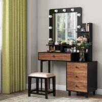 Tribesigns Makeup Vanities With Mirror And Light Set You Must Buy