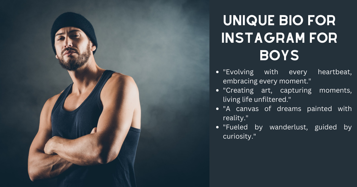 100 Best Instagram Bio For Boys: Attitude, Style, and Cool Bios